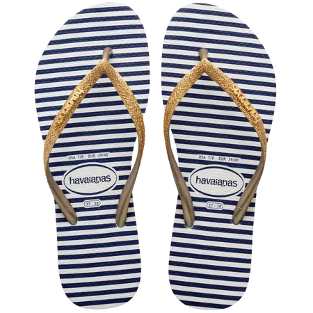 4147906 - SLIM GLITTER STRIPES SANDAL