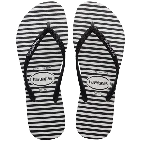 4147906 - SLIM GLITTER STRIPES SANDAL