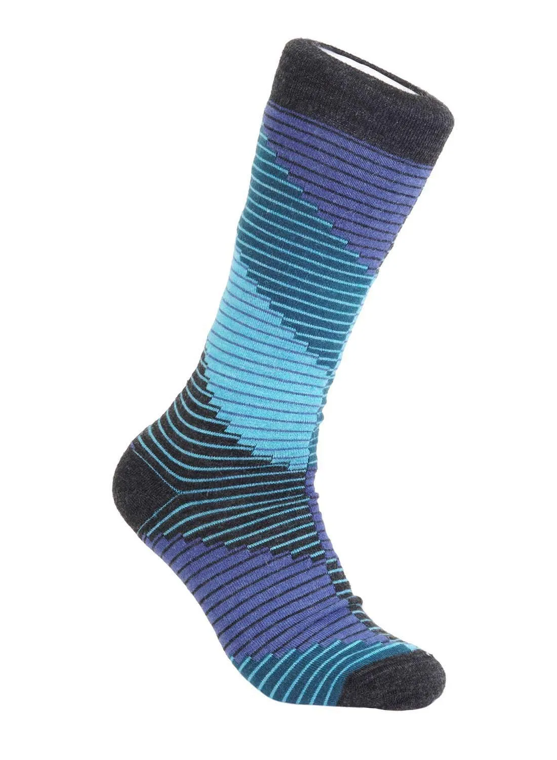 Alpaca Socks - Tetris - Aqua