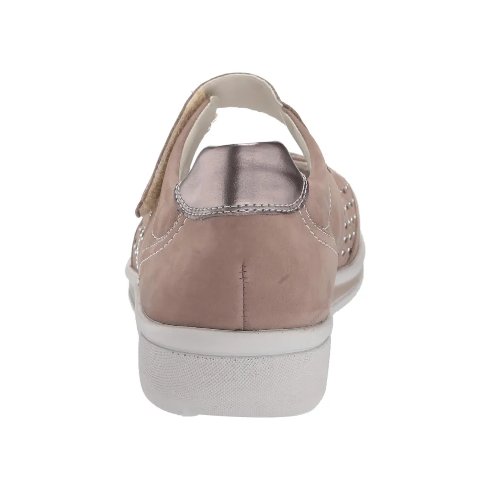 Ara Manning Taupe Nubuck Mary Jane (Women's)