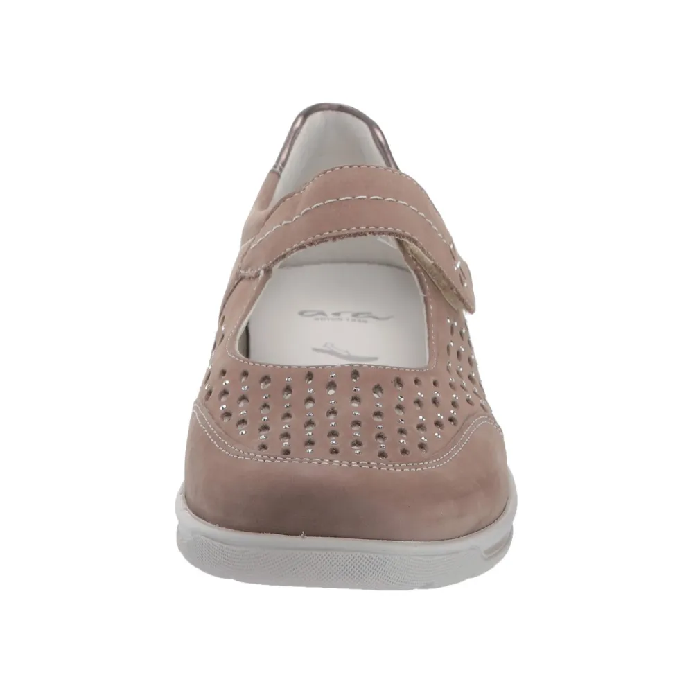 Ara Manning Taupe Nubuck Mary Jane (Women's)