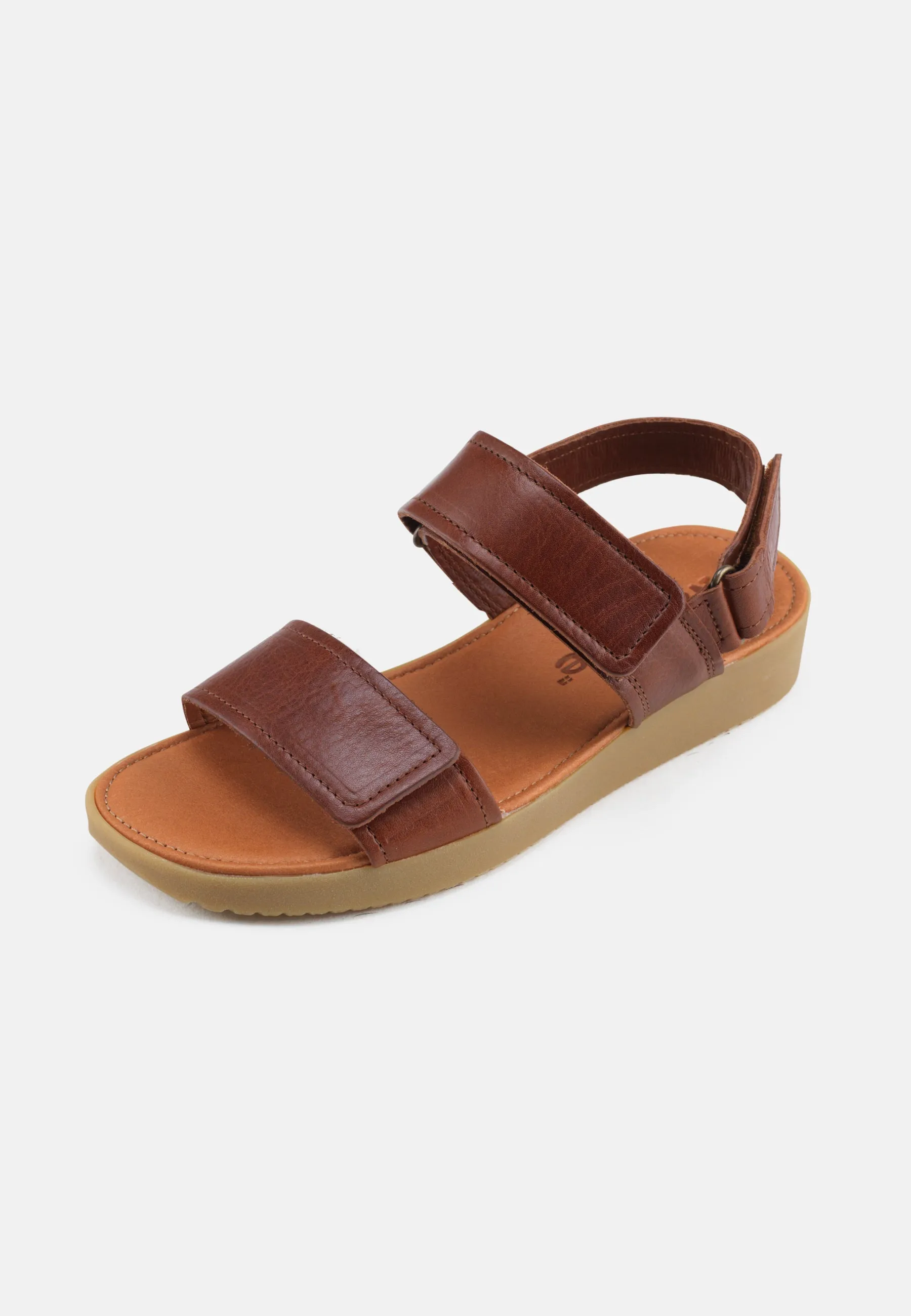 Karen Sandal Pull Up Leather - Cognac