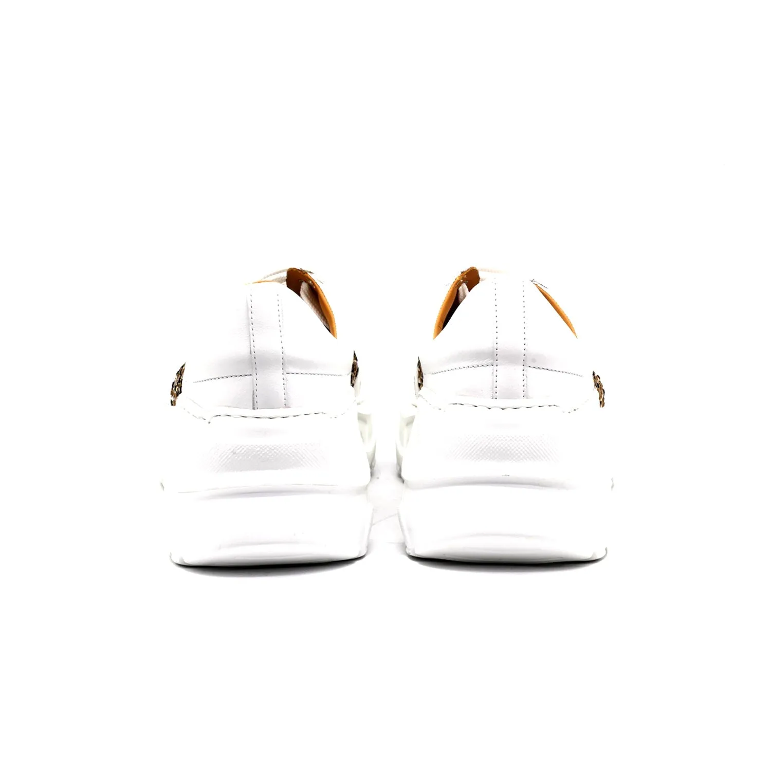 Mister Katea 39190 Men's Shoes White Suede / Calf-Skin Leather Sneakers (MIS1135)