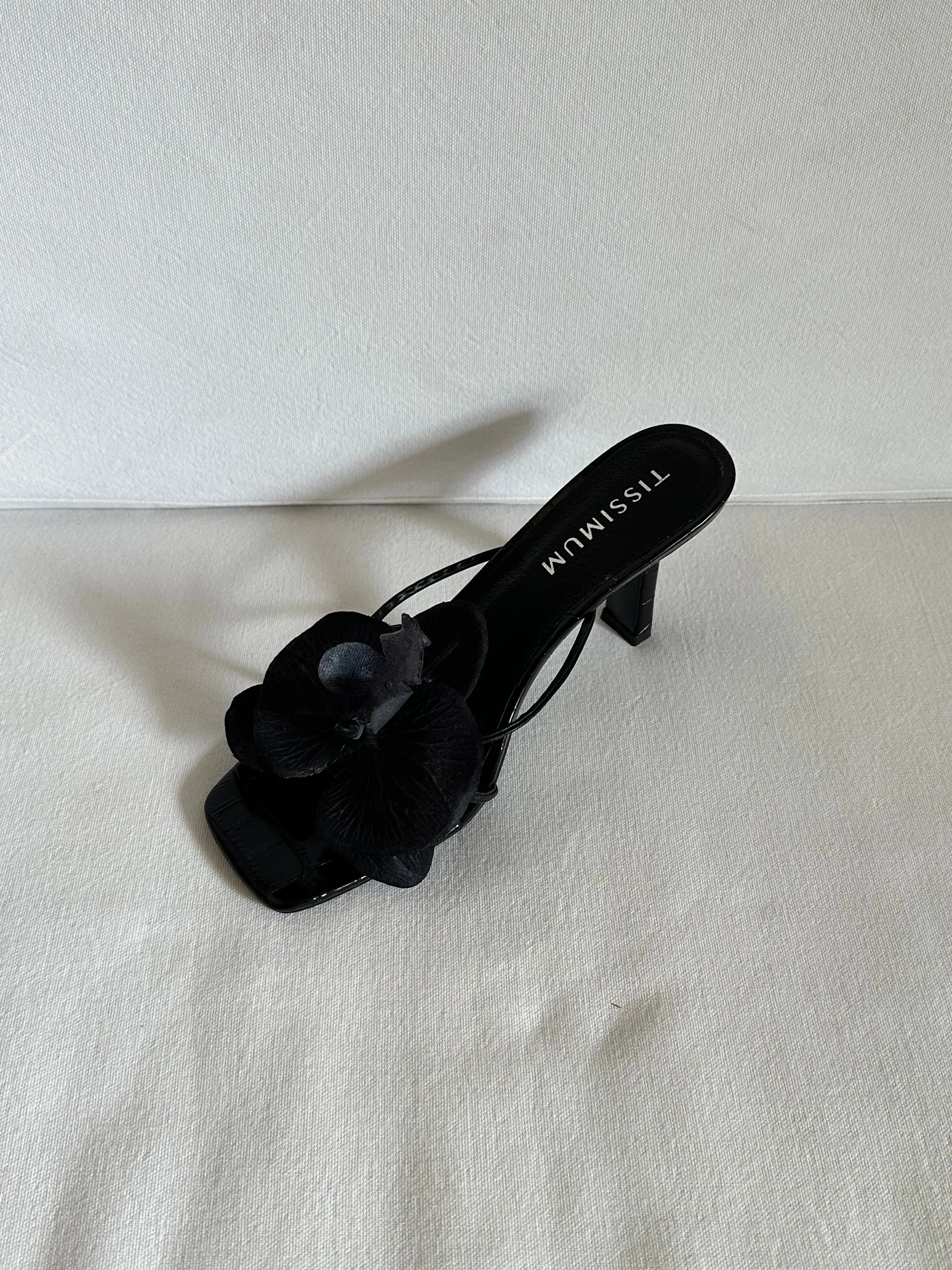 Orquidea Heels Negro